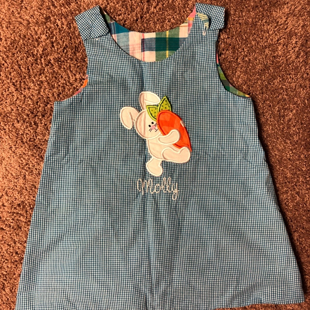 Cute Easter dress. Reversible